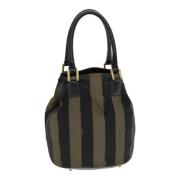 Pre-owned Canvas fendi-bags Fendi Vintage , Brown , Dames