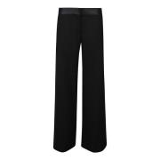 Panel Broek Victoria Beckham , Black , Dames