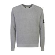 Grijze Sweaters voor Mannen Calvin Klein Jeans , Gray , Heren