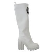 Heeled Boots Dolce & Gabbana , White , Dames