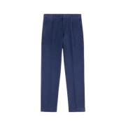 Blauwe Stijlvolle Broek Fay , Blue , Heren