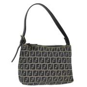 Pre-owned Canvas fendi-bags Fendi Vintage , Blue , Dames