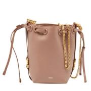 Pre-owned Leather shoulder-bags Chloé Pre-owned , Pink , Dames