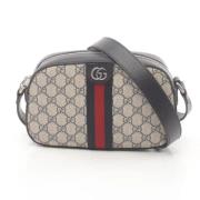 Pre-owned Leather gucci-bags Gucci Vintage , Blue , Dames