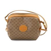 Pre-owned Plastic gucci-bags Gucci Vintage , Beige , Dames