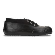 Rubber Sneaker Laag Zwart Novesta , Black , Unisex