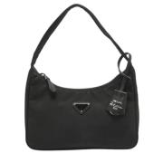 Pre-owned Fabric prada-bags Prada Vintage , Black , Dames