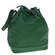 Pre-owned Leather louis-vuitton-bags Louis Vuitton Vintage , Green , D...