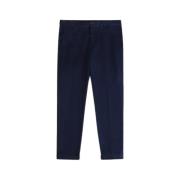 Blauwe Stijlvolle Broek Fay , Blue , Heren