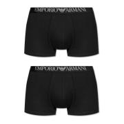 Twee-Pack Boxershorts Emporio Armani , Black , Heren