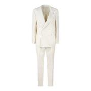 Double Breasted Suits Tagliatore , White , Heren