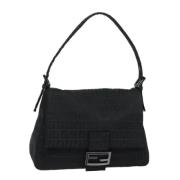 Pre-owned Canvas fendi-bags Fendi Vintage , Black , Dames