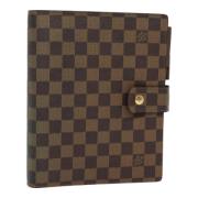 Pre-owned Canvas home-office Louis Vuitton Vintage , Brown , Dames