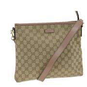 Pre-owned Canvas gucci-bags Gucci Vintage , Brown , Dames