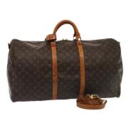 Pre-owned Canvas louis-vuitton-bags Louis Vuitton Vintage , Brown , Da...