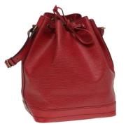 Pre-owned Leather louis-vuitton-bags Louis Vuitton Vintage , Red , Dam...