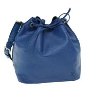 Pre-owned Leather louis-vuitton-bags Louis Vuitton Vintage , Blue , Da...