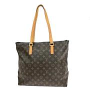 Pre-owned Canvas totes Louis Vuitton Vintage , Brown , Dames