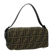 Pre-owned Canvas fendi-bags Fendi Vintage , Brown , Dames