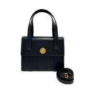 Pre-owned Leather celine-bags Celine Vintage , Blue , Dames