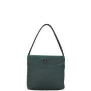 Pre-owned Nylon prada-bags Prada Vintage , Green , Dames