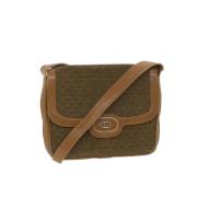 Pre-owned Canvas gucci-bags Gucci Vintage , Beige , Dames