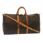 Pre-owned Canvas louis-vuitton-bags Louis Vuitton Vintage , Brown , Da...