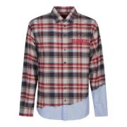 Stevig Casual Shirt Dsquared2 , Multicolor , Heren