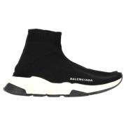 Pre-owned Polyester sneakers Balenciaga Vintage , Black , Dames