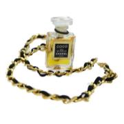 Pre-owned Metal necklaces Chanel Vintage , Yellow , Dames