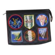 Pre-owned Canvas clutches Louis Vuitton Vintage , Multicolor , Dames