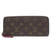 Pre-owned Fabric wallets Louis Vuitton Vintage , Brown , Dames