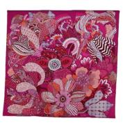 Pre-owned Silk scarves Hermès Vintage , Pink , Dames