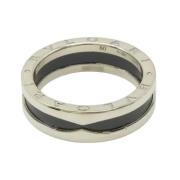 Pre-owned Metal rings Bvlgari Vintage , Gray , Dames