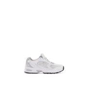 Mesh sneakers met N-patches New Balance , White , Heren