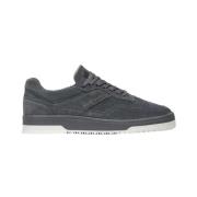 Suede Dark Grey Ace Sneakers Filling Pieces , Gray , Heren