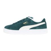 Groene Suede Sneakers Puma , Green , Heren