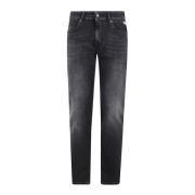 Denim Carlin Jeans Roy Roger's , Black , Heren