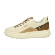 Lage Sneakers Nerogiardini , Beige , Dames