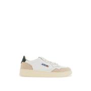 Leren Medalist Lage Sneakers Autry , White , Heren