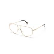 Fe50088U 032 Optical Frame Fendi , Yellow , Unisex