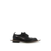 Drijvende Veterschoenen met Brogue Comme des Garçons , Black , Heren