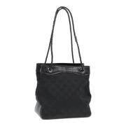 Pre-owned Canvas gucci-bags Gucci Vintage , Black , Dames