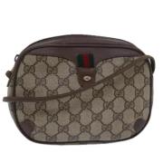 Pre-owned Leather gucci-bags Gucci Vintage , Brown , Dames