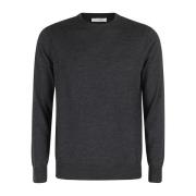 Stijlvolle G Hals Shirt Paolo Pecora , Gray , Heren