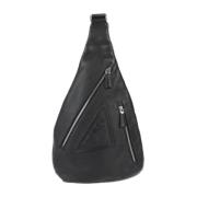 Pre-owned Leather prada-bags Prada Vintage , Black , Dames