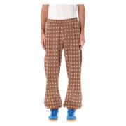 Oranje Bruine Power Track Pant Broek Wales Bonner , Brown , Heren