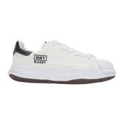 Witte canvas lage sneakers Mihara Yasuhiro , White , Dames