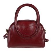 Mini Bowler Tas met Stijl Staud , Brown , Dames