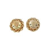 Pre-owned Metal chanel-jewelry Chanel Vintage , Yellow , Dames